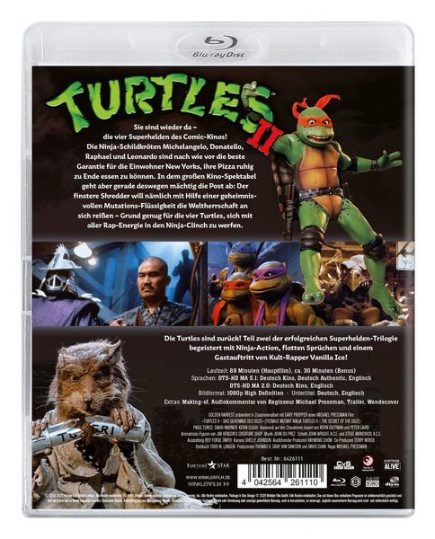 Produktbild: Turtles II - Das Geheimnis des Ooze