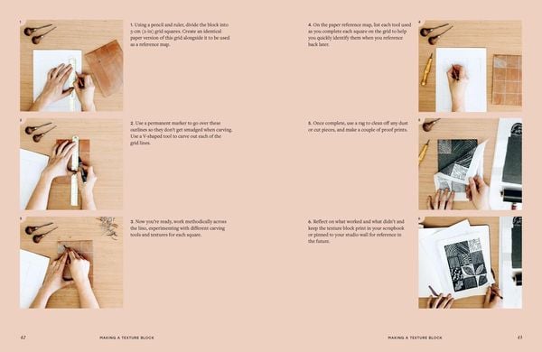 Produktbild: BOTANICAL BLOCK PRINTING HB