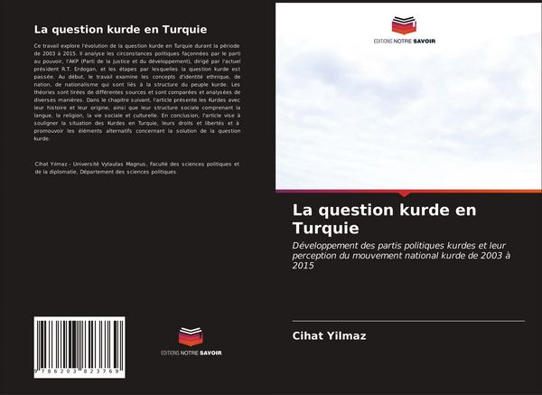 Produktbild: La question kurde en Turquie