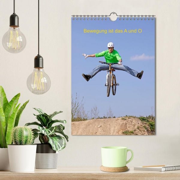Produktbild: Bewegung ist das A und O (Wandkalender 2026 DIN A4 hoch), CALVENDO Monatskalender