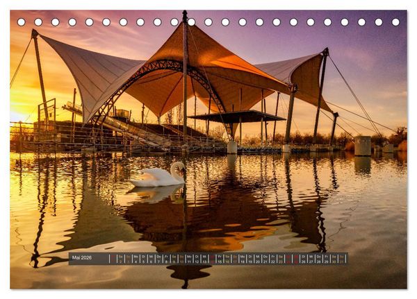 Produktbild: Magdeburg entdecken (Tischkalender 2026 DIN A5 quer), CALVENDO Monatskalender