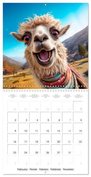 Produktbild: Jolly Selfies (Wall Calendar 2026 12 &times; 12 Inch) CALVENDO 12 Month Wall Calendar