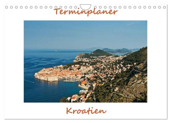 Produktbild: Kroatien, Terminplaner (Wandkalender 2026 DIN A4 quer), CALVENDO Monatskalender