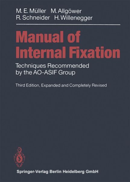Produktbild: Manual Of Internal Fixation