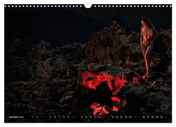 Produktbild: Lanzarote et le nu (Calendrier mural 2026 DIN A3 vertical), CALVENDO calendrier mensuel
