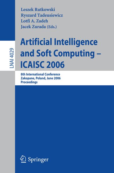 Produktbild: Artificial Intelligence and Soft Computing &ndash; ICAISC 2006
