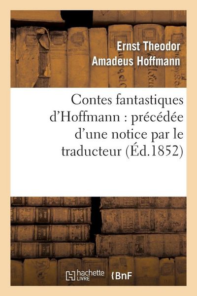 Produktbild: Contes fantastiques d'Hoffmann