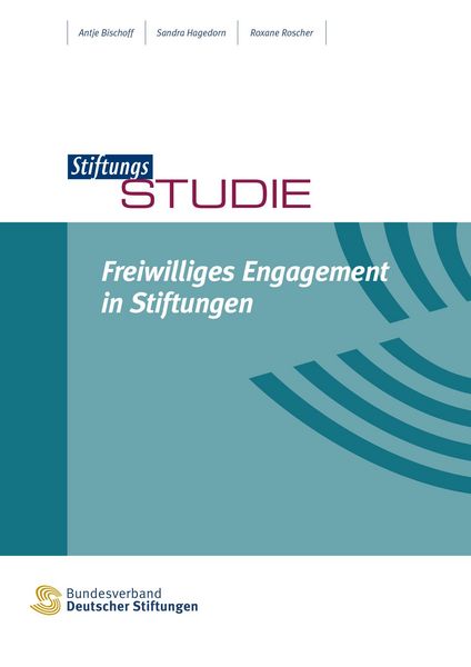 Produktbild: Freiwilliges Engagement in Stiftungen