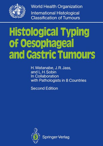 Produktbild: Histological Typing of Oesophageal and Gastric Tumours