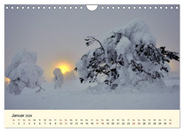 Produktbild: Lichtstimmungen des Nordens (Wandkalender 2026 DIN A4 quer), CALVENDO Monatskalender