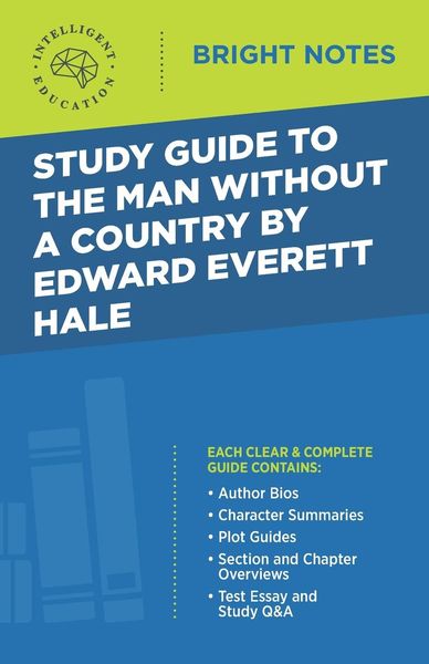 Produktbild: Study Guide to The Man Without a Country by Edward Everett Hale