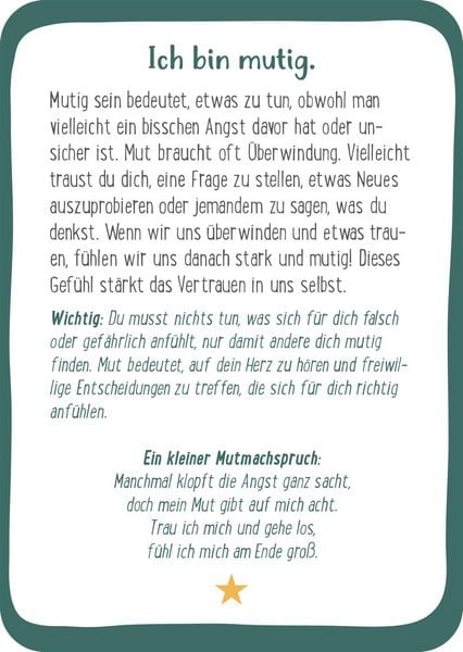Produktbild: Herz- und Mutmachkarten