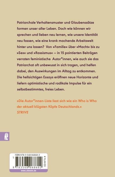 Produktbild: Unlearn Patriarchy