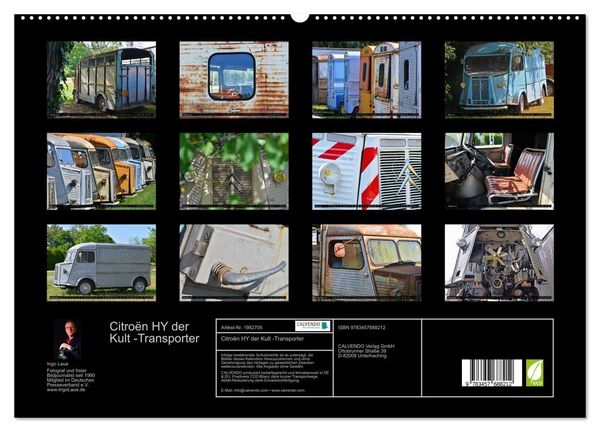 Produktbild: Citro&euml;n HY der Kult -Transporter (hochwertiger Premium Wandkalender 2026 DIN A2 quer), Kunstdruck in Hochglanz