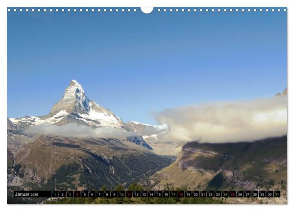 Produktbild: Und ewig lockt das Matterhorn (Wandkalender 2026 DIN A3 quer), CALVENDO Monatskalender