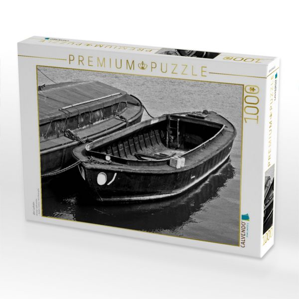Produktbild: CALVENDO Puzzle alter Lastkahn | 1000 Teile Lege-Gr&ouml;&szlig;e 64x48cm Foto-Puzzle f&uuml;r gl&uuml;ckliche Stunden