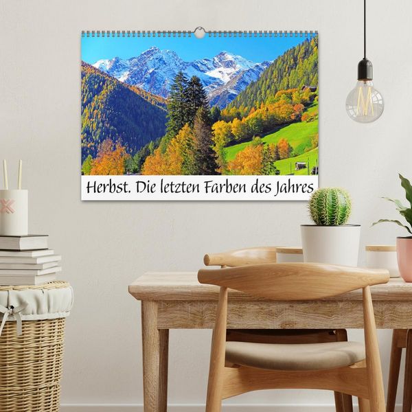 Produktbild: Herbst. Die letzten Farben des Jahres (Wandkalender 2027 DIN A3 quer), CALVENDO Monatskalender