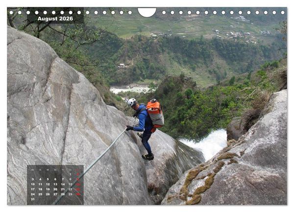 Produktbild: Abenteuer Canyoning (Wandkalender 2026 DIN A4 quer), CALVENDO Monatskalender