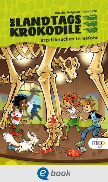 Produktbild: Die Landtagskrokodile 1. Urzeitknochen in Gefahr