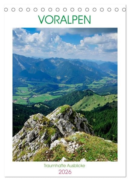 Produktbild: Voralpen (Tischkalender 2026 DIN A5 hoch), CALVENDO Monatskalender