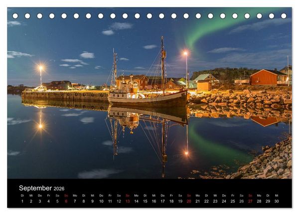 Produktbild: LOFOTEN - Inselparadies im Norden Norwegens (Tischkalender 2026 DIN A5 quer), CALVENDO Monatskalender