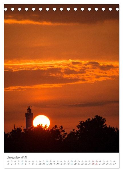 Produktbild: J&uuml;tlands Nordsee (Tischkalender 2026 DIN A5 hoch), CALVENDO Monatskalender