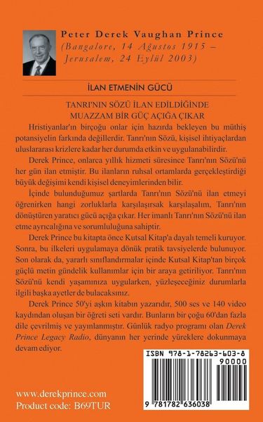 Produktbild: The Power of Proclamation - TURKISH