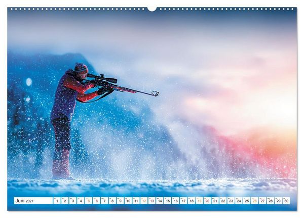 Produktbild: Winterwelten (hochwertiger Premium Wandkalender 2027 DIN A2 quer), Kunstdruck in Hochglanz