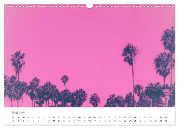 Produktbild: Farbrausch - die Welt in Pastell (Wandkalender 2026 DIN A3 quer), CALVENDO Monatskalender