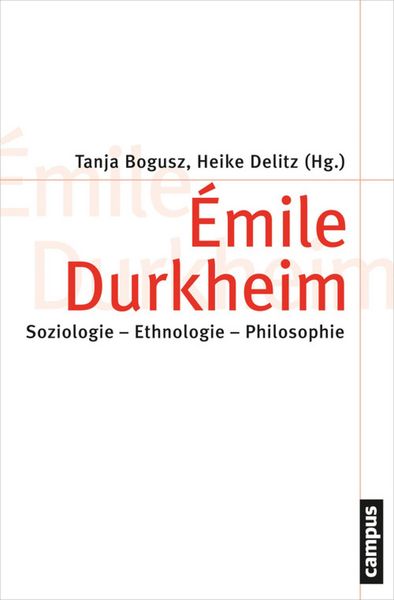 Produktbild: &Eacute;mile Durkheim