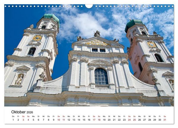 Produktbild: Impressionen aus Passau (Wandkalender 2026 DIN A3 quer), CALVENDO Monatskalender
