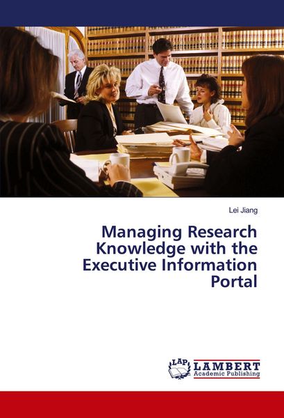 Produktbild: Managing Research Knowledge with the Executive Information Portal