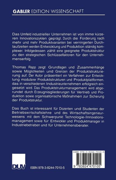 Produktbild: Produktstrukturierung