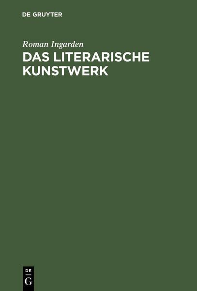 Produktbild: Das literarische Kunstwerk