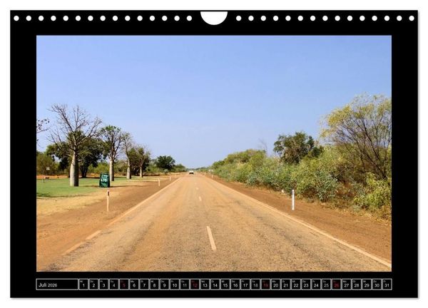 Produktbild: Australien - Von Perth bis Darwin (Wandkalender 2026 DIN A4 quer), CALVENDO Monatskalender