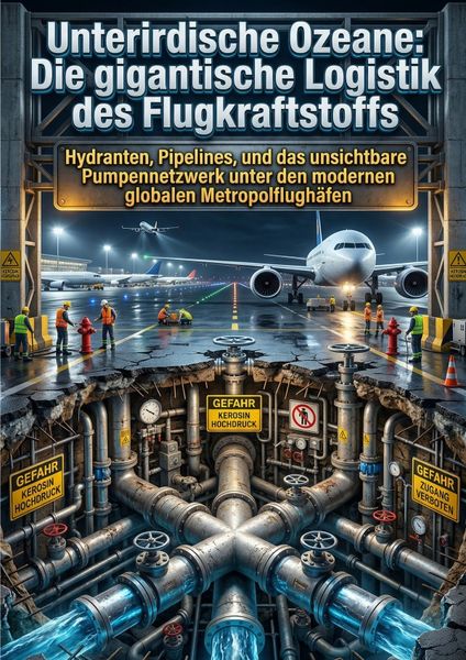 Produktbild: Unterirdische Ozeane: Die gigantische Logistik des Flugkraftstoffs
