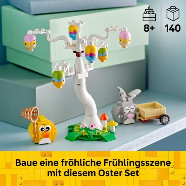 Produktbild: LEGO 40808 Osterhase und Ostereiersuche, Spielzeug ab 8 Jahren, Geschenk