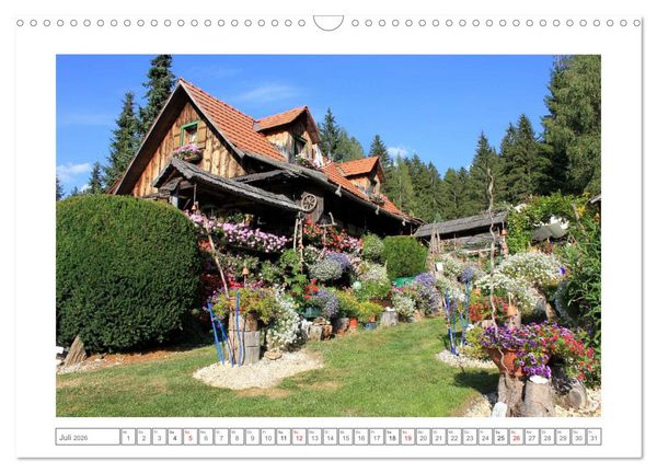 Produktbild: K&auml;rnten - Das Wanderparadies im S&uuml;den &Ouml;sterreichs (Wandkalender 2026 DIN A3 quer), CALVENDO Monatskalender