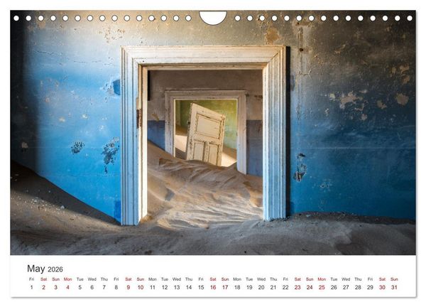 Produktbild: Kolmanskop Sand storm in town (Wall Calendar 2026 DIN A4 landscape), CALVENDO 12 Month Wall Calendar