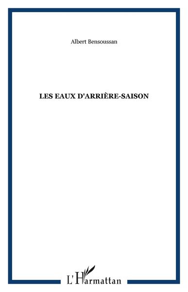 Produktbild: Les eaux d'arri&egrave;re-saison