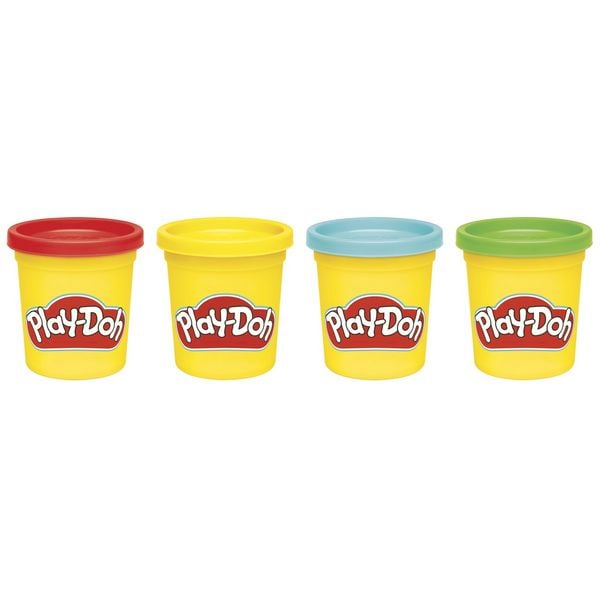 Produktbild: Play-Doh 4Er-Pack Klassische Farben