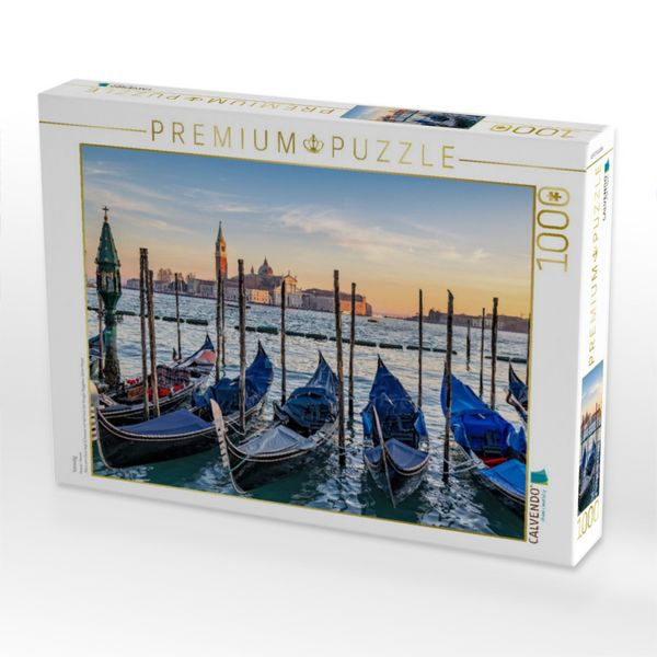 Produktbild: CALVENDO Puzzle Venedig | 1000 Teile Lege-Gr&ouml;&szlig;e 64x48cm Foto-Puzzle f&uuml;r gl&uuml;ckliche Stunden