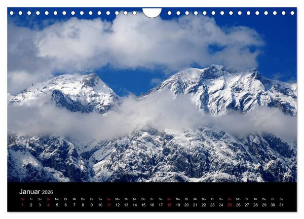 Produktbild: Berge, T&auml;ler & Seen (Wandkalender 2026 DIN A4 quer), CALVENDO Monatskalender