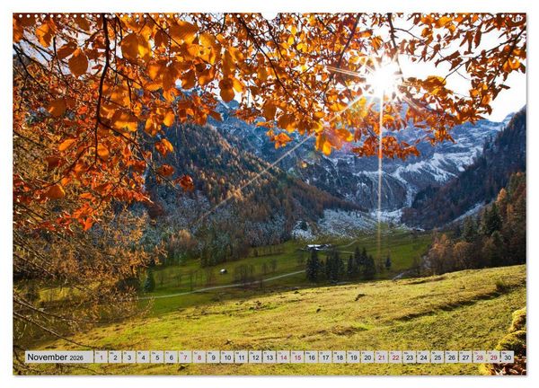Produktbild: Herzliche Gr&uuml;&szlig;e aus Flachau (Wandkalender 2026 DIN A2 quer), CALVENDO Monatskalender