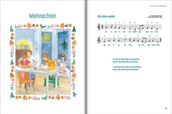 Produktbild: Die 100 sch&ouml;nsten Kinderlieder - Mit einfachen Noten und Akkorden f&uuml;r Gitarre und Klavier