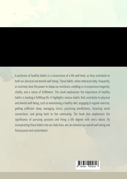 Produktbild: Healthy habits for a fulfilling life