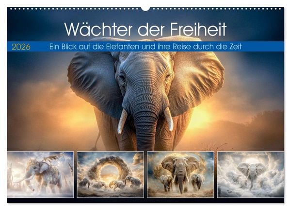 Produktbild: W&auml;chter der Freiheit (Wandkalender 2026 DIN A2 quer), CALVENDO Monatskalender