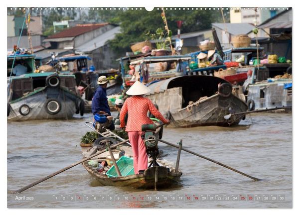 Produktbild: Vietnam - Momente einer Reise (Wandkalender 2026 DIN A2 quer), CALVENDO Monatskalender