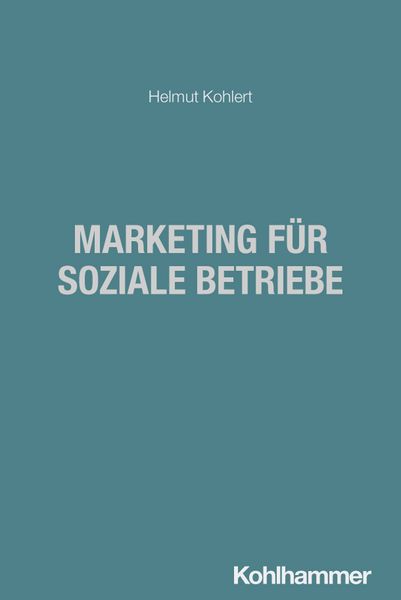 Produktbild: Marketing f&uuml;r soziale Betriebe