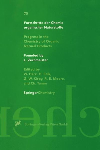 Produktbild: Fortschritte der Chemie organischer Naturstoffe / Progress in the Chemistry of Organic Natural Products